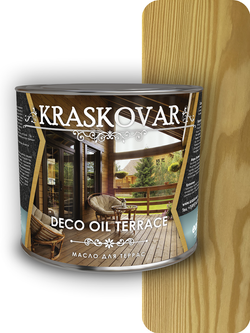 Масло для террас Kraskovar Deco Oil Terrace бесцветный