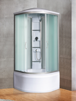 Душевая кабина RIVER AMUR 90/44 МТ 90x90x217 10000001375 Универсальная Четверть круга