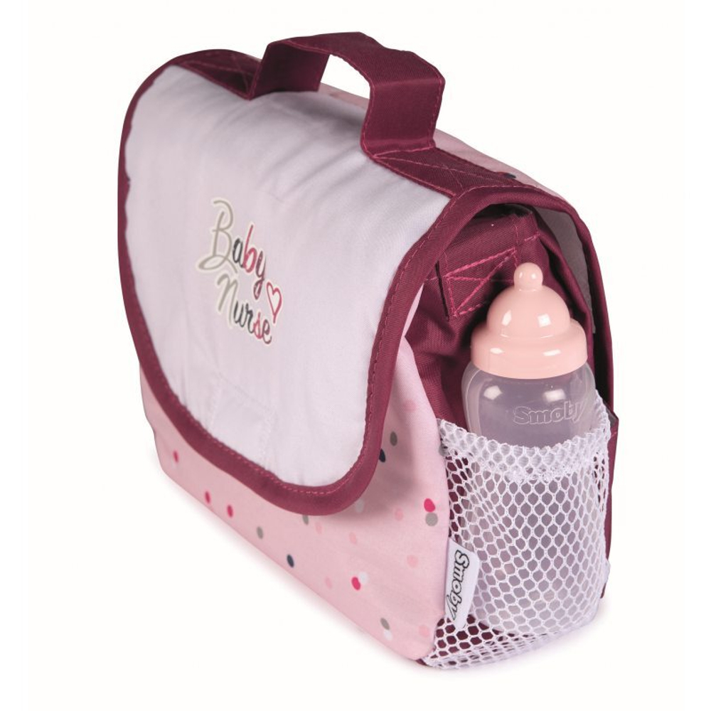 набор Smoby Baby Nurse - сумка для пеленания + аксессуары для кукол 220363
