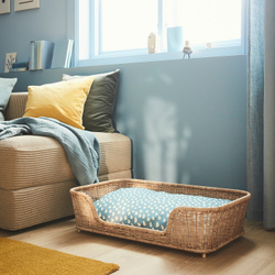 IKEA UTSÅDD  (ИКЕА УТСÅДД)  -  Подушка для животных, голубая, 48x75 см