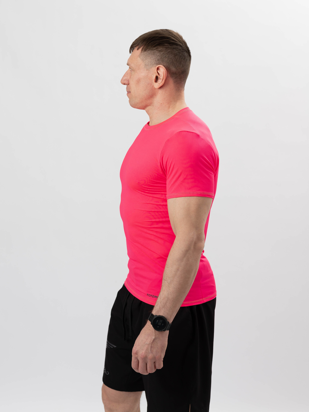 Футболка спортивная TOTEMIC CLO розовая