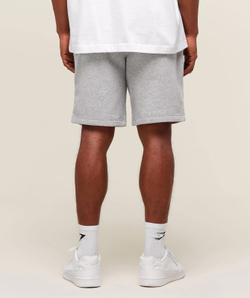 Шорты GYMSHARK Double Bicep Shorts Light Grey