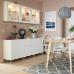 Ножки - IKEA STUBBARP, 10 см, темно-серый, СТУББАРП ИКЕА