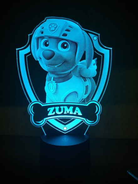 Ночник "Щенячий патруль Зума (Zuma)"