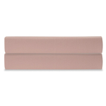 Простыня на резинке из сатина цвета пыльной розы из коллекции essential, 200х200х30 см