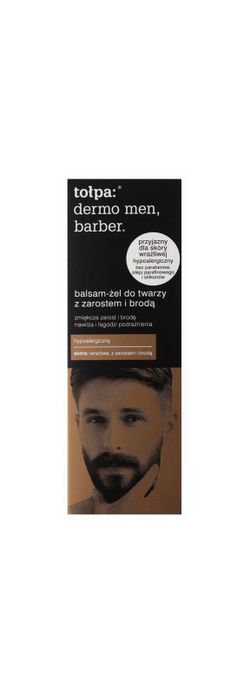 Tołpa Dermo Men Barber - успокаивающий бальзам-гель для мужчин с бородой /   75  ml  / GTIN 5907608616136