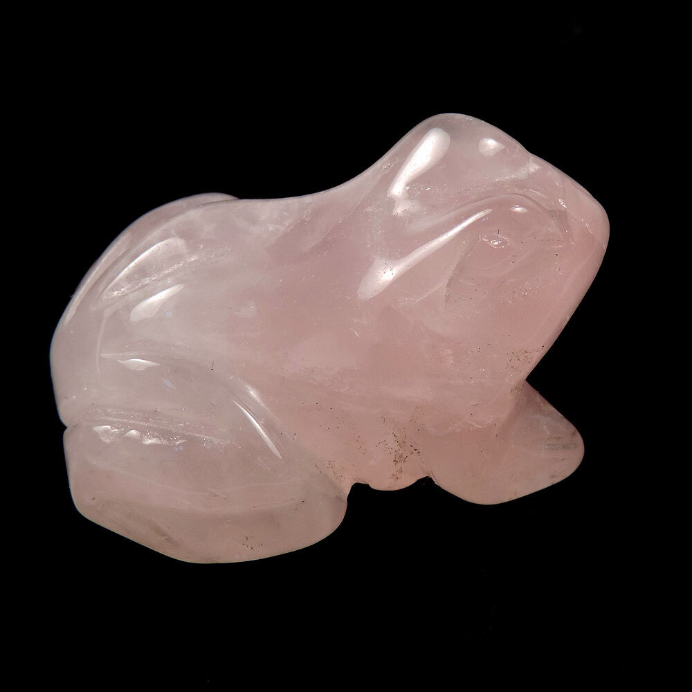 Лягушка розовый кварц асс.