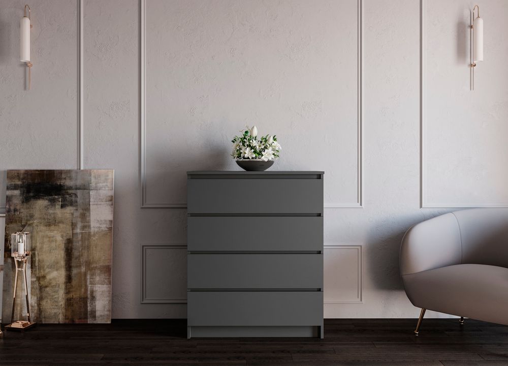 МС Мори Комод МК 800.4 (МП) Графит