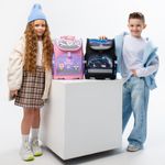 Ранец ЮНЛАНДИЯ WISE, 1 отделение, 3 кармана, устойчивое дно, Best fellows, 37х29х15 см, 273161