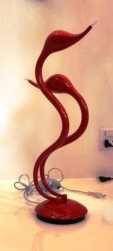 лампа  Alta Risoluzione by Fornasier Luigi ( реплика ) красная