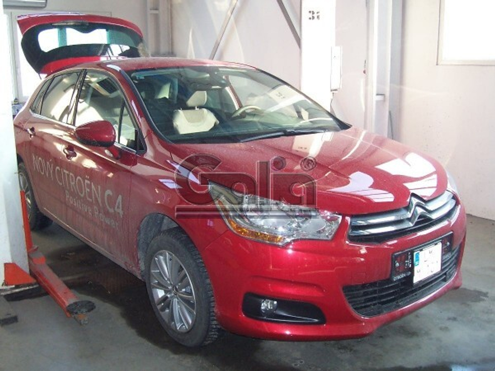 Фаркоп оцинкованный Galia C038C для Citroen C4 2004-2010, 2010-, Peugeot 307 2001-2007, Peugeot 308 2007-2012(паспорт и сертификат в комплекте)(без электрики)