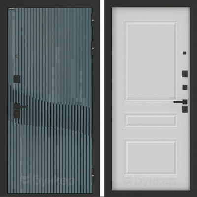 Входная дверь Бункер BN-13 - 03 Белый софт