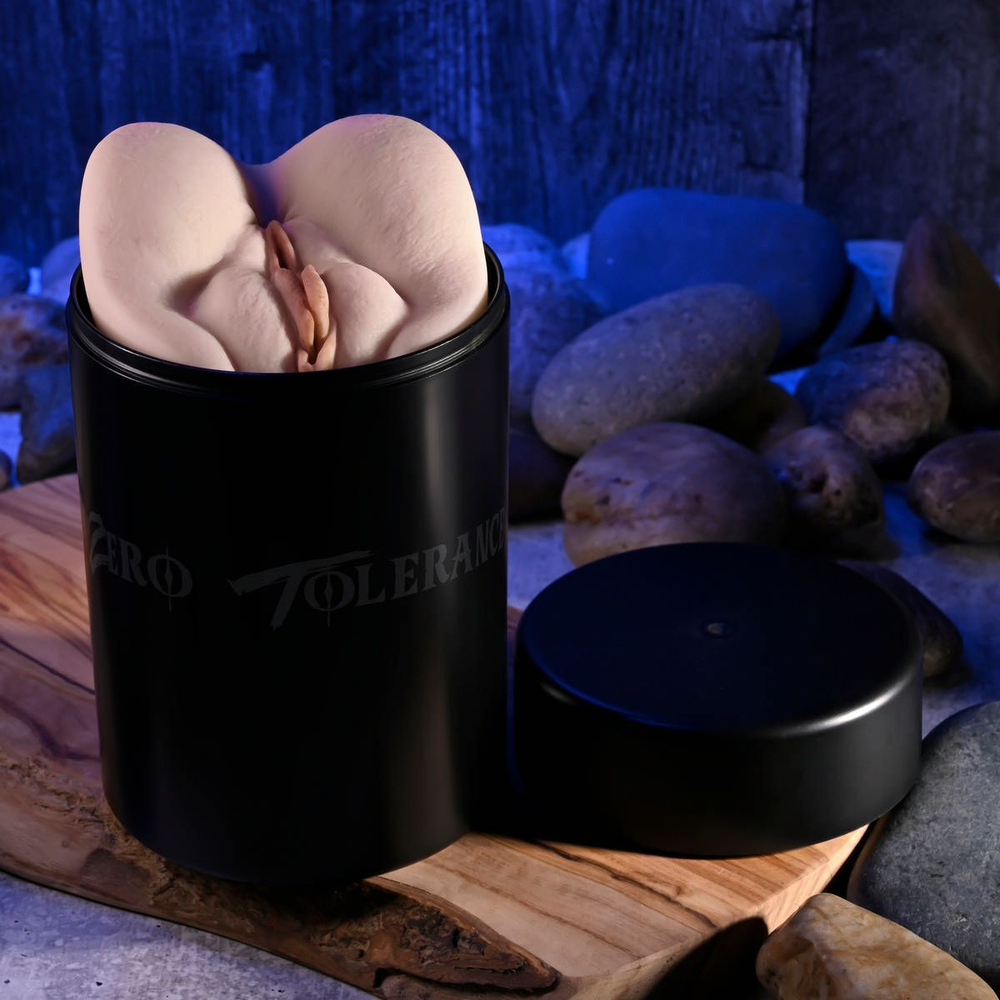 Мастурбатор Sasha Grey - вагина и анус (Цвет: телесный с черным)