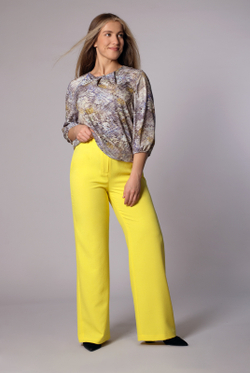 Брюки женские 02, желтый #259Ж0202