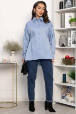 Рубашка Антария (серо-голубая) Б14190-5М LT Collection