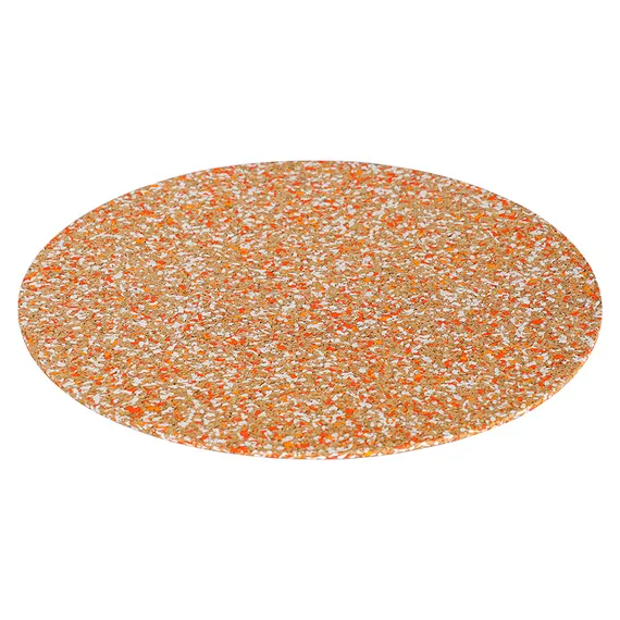 Набор из 4-х сервировочных ковриков из пробки и переработанного материала recork, D30 см