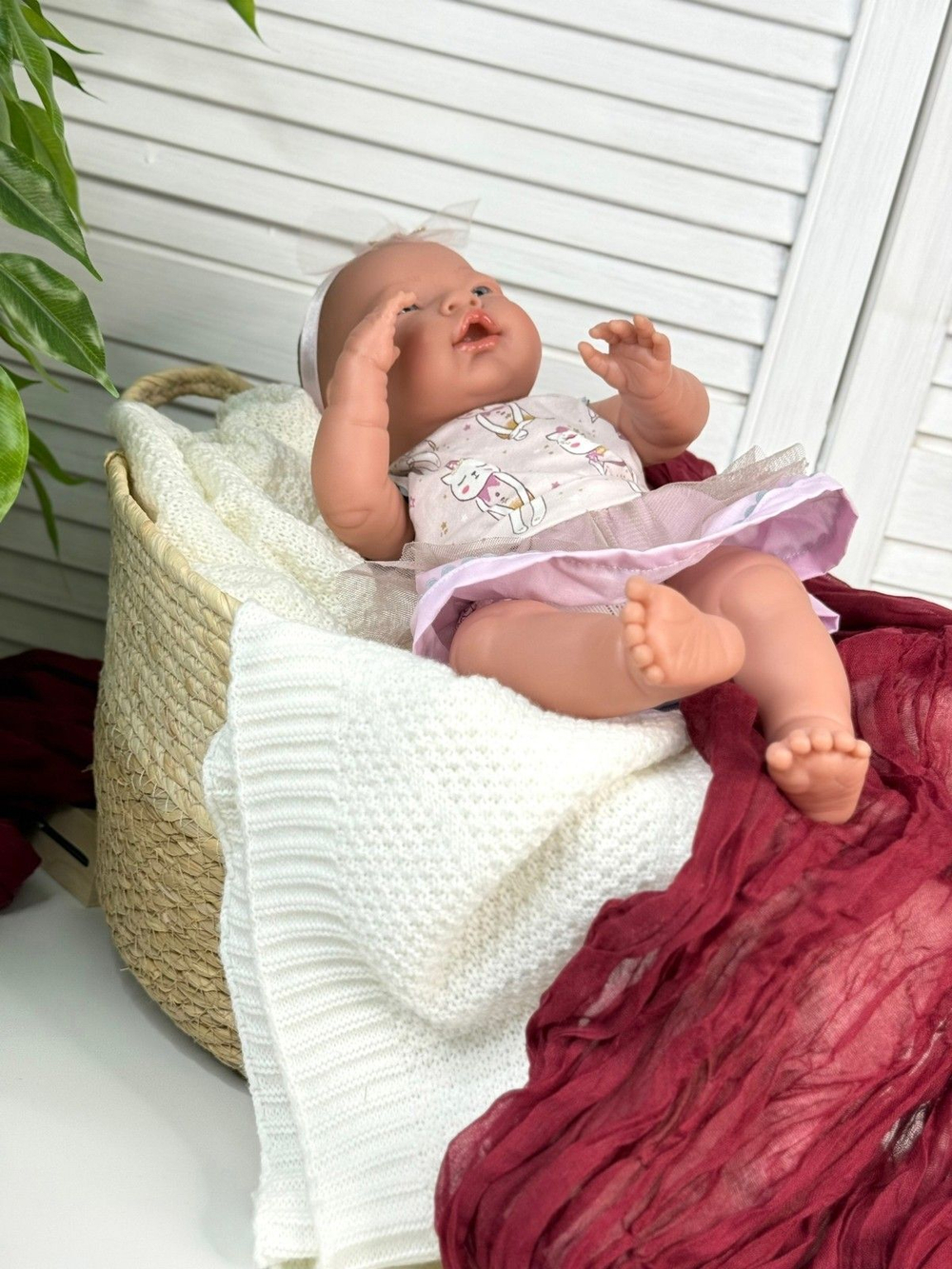 Кукла D Nenes виниловая 42см MIO (036091A)