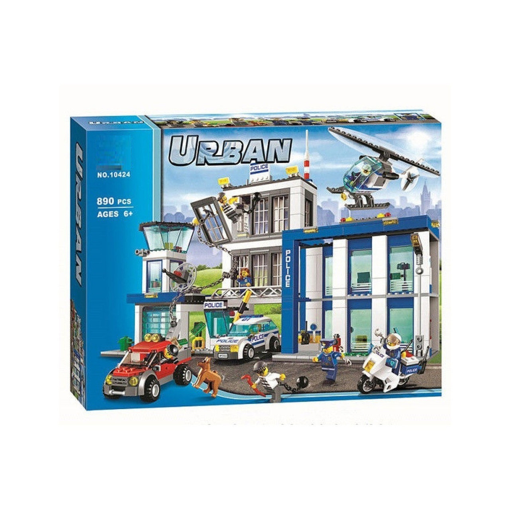Конструктор 10424 "Полицейский участок", 890 деталей