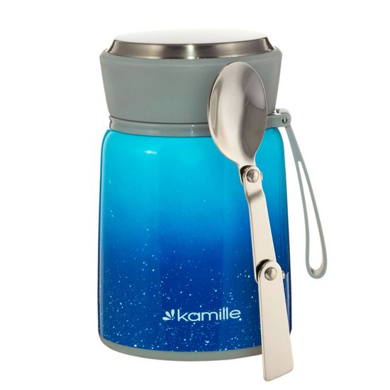 Термос пищевой 530 мл. из нержавеющей стали Kamille KM-2096