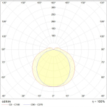 Светильник LED ДСП ARCTIC.OPL ECO LED 1200 5000K СТ