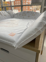 Пеленальный матрасик №2 Топотушки "Кудряшка" (80х71)