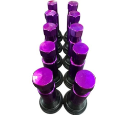 Вентиль колеса автомобильный GWK010 Great Wolf в сборе, фиолетовый (10шт)