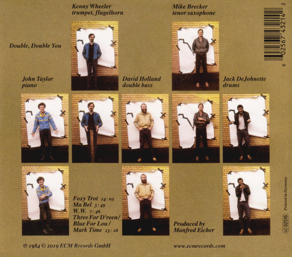 Kenny Wheeler / Double, Double You (CD)