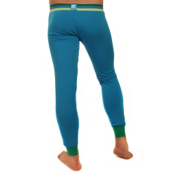 Мужской комплект (кальсоны и лонгслив) синий WANG JIANG