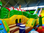 Надувной батут «Детский мегапарк» 18*18*8 м