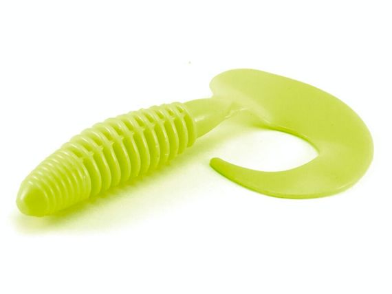 Твистеры съедобные LJ Pro Series CRUSHER GRUB 4,5in (11,4 см), цв. S88, 4 шт.