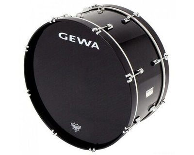 GEWA Marching Bass Drum 22x10" Black маршевый бас-барабан