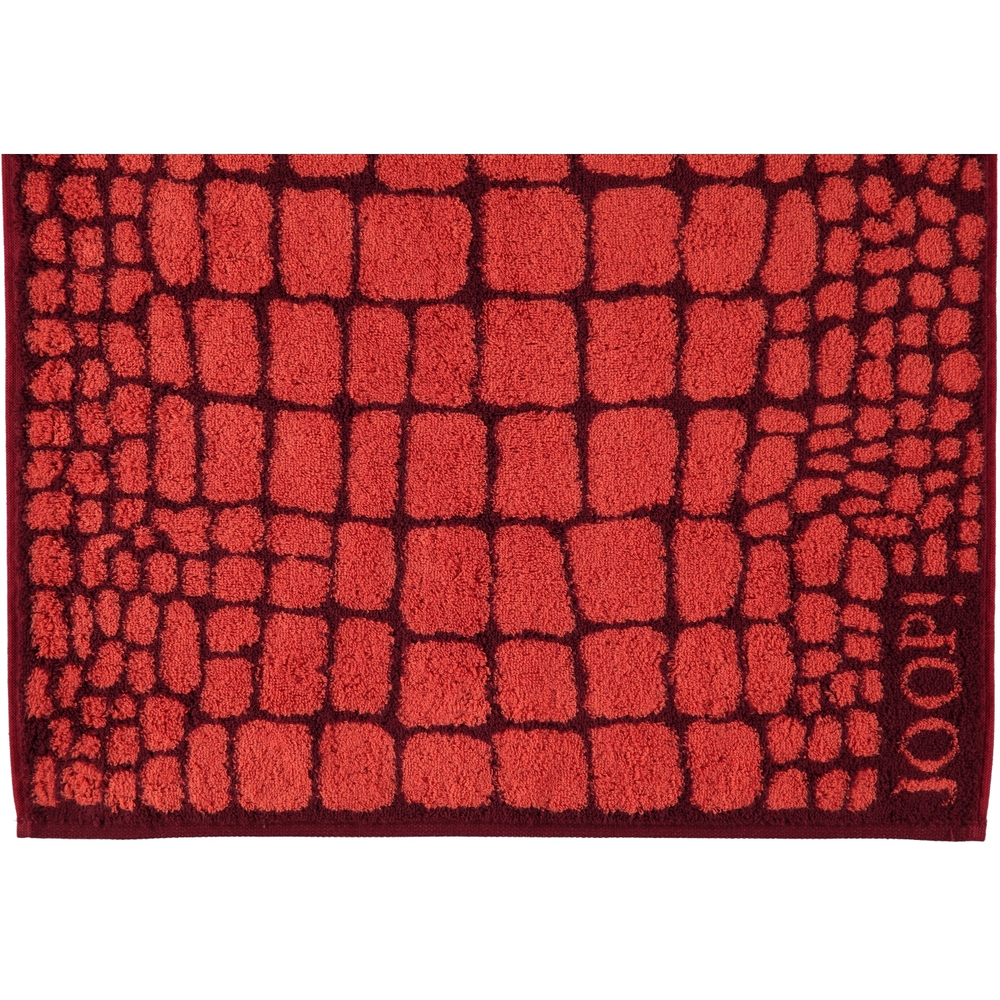 Полотенце 50х100 Cawo-JOOP! Gala Croco 1644 красное Германия