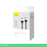 Кабель Baseus Cafule 2m Black (CAKW000101)