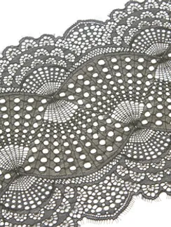 03-167 Кружево эластичное 22 см, хаки