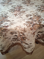 Гобеленовая скатерть Русское поле D 120 см