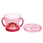 Контейнер для хранения питания детский, непросыпайка, цвет розовый 3532971