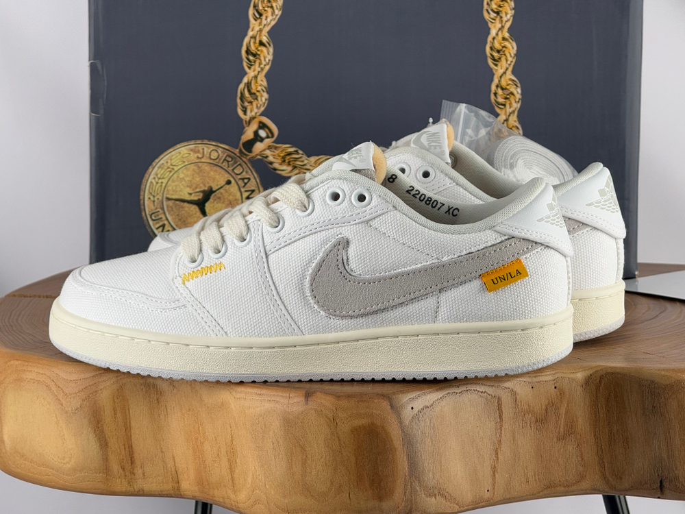 Union LA x Air Jordan 1 KO Low White Neutral Grey