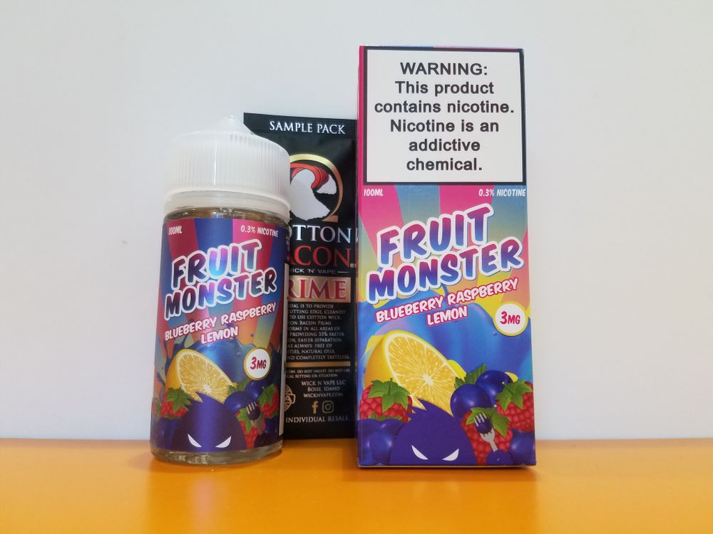 BLUEBERRY RASPBERRY LEMON by FRUIT MONSTER 100ml