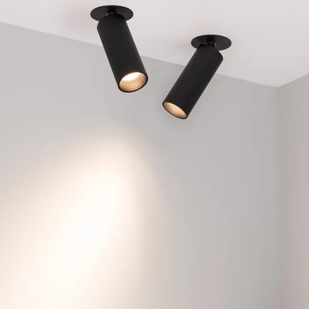 Светильник SP-NUANCE-BUILT-FLAP-R35-7W Warm3000 (BK, 36 deg, 230V) (Arlight, IP40 Металл, 5 лет) 049901