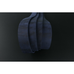 Ременная заготовка Лофт синяя  гладкая ⠀