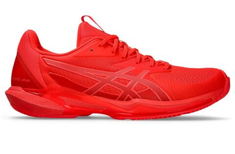 Мужские кроссовки теннисные Asics Solution Speed FF 3 - flash red/blazing coral