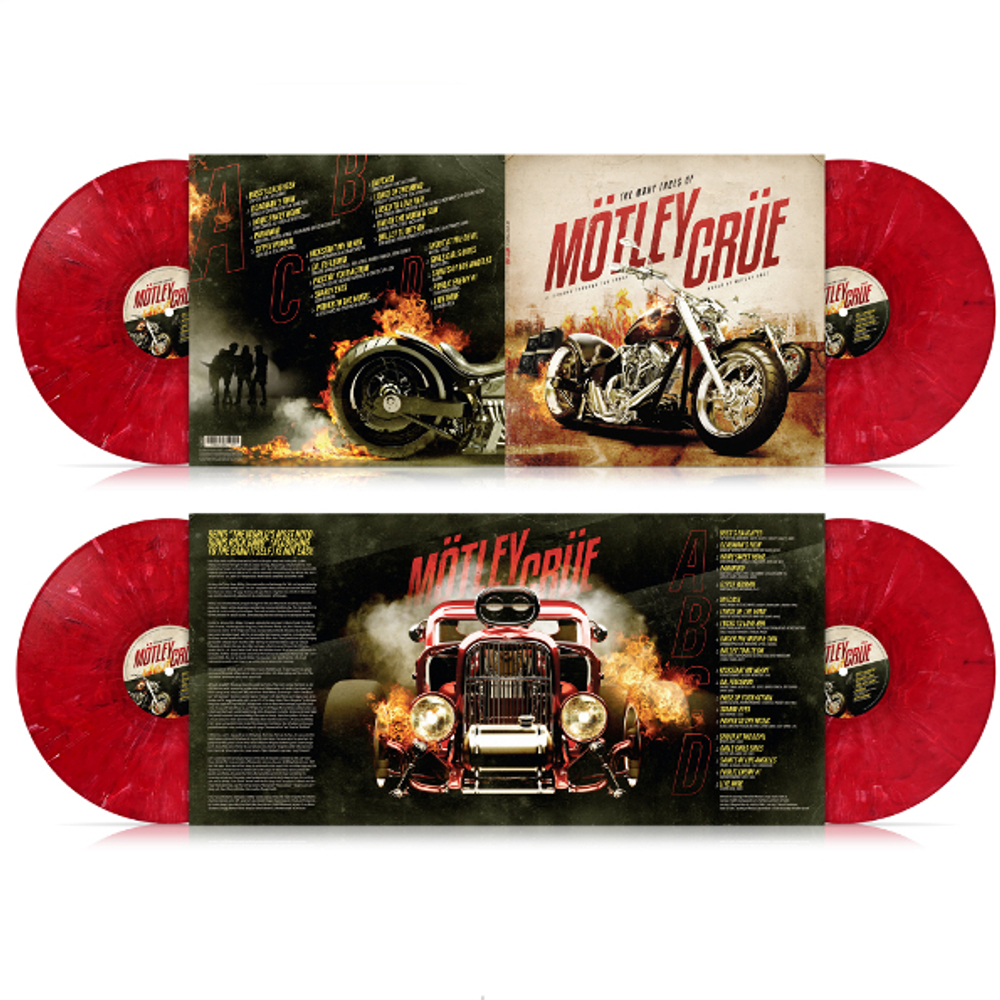 Сборник / The Many Faces Of Motley Crue (Coloured Vinyl) (2LP)