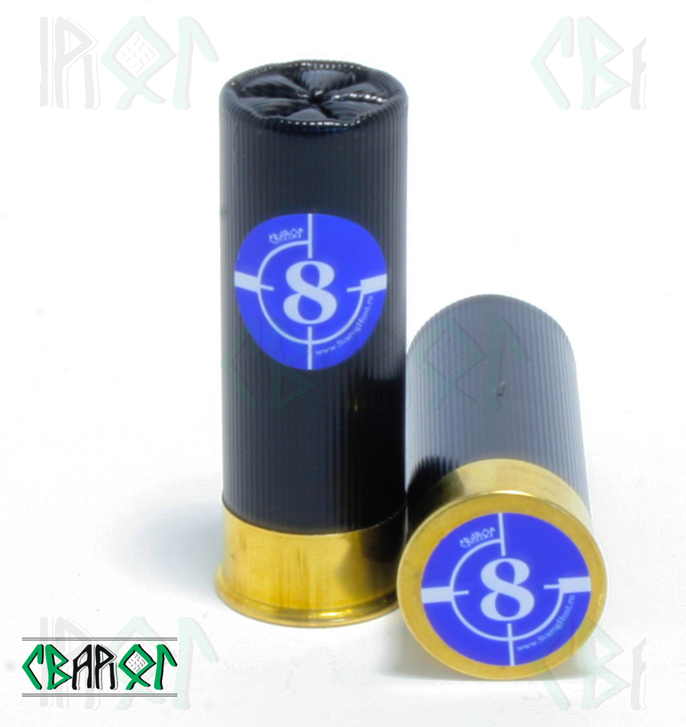 Наклейки на патроны Дробь 8