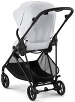 Коляска Cybex Melio Carbon 2 в 1 Fog Grey/Magic Black с дождевиками
