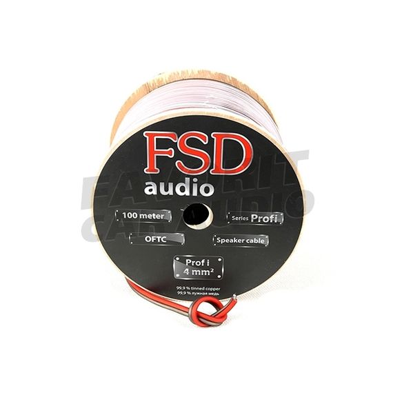 Акустический кабель FSD audio PROFI 4.0мм² TOFC луженая медь (100)