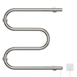 Полотенцесушитель MIXLINE SIMPLE M 50x50 (кнопочный выкл, 153 Вт) ХРОМ