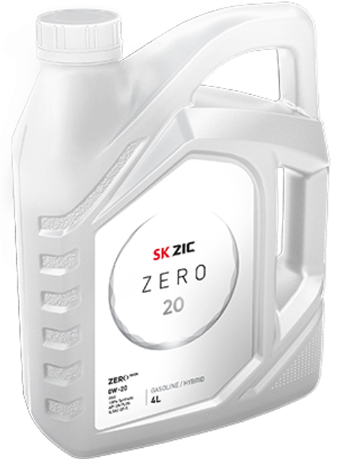 Масло ZIC ZERO 0w20 SP (4л) ПАО-синтетика