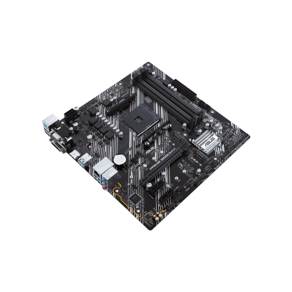 Материнская плата ASUS PRIME B550M-K  AM4 4xDDR4 4xSATA3 RAID 2xM.2 DVI-D D-Sub HDMI mATX