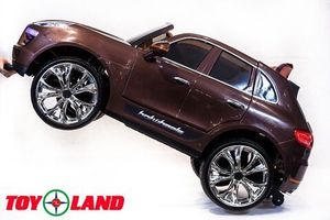 Детский электромобиль Toyland Porsche Macan коричневый