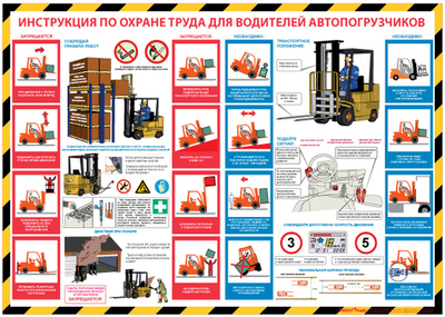 Инструкция по охране труда для водителей погрузчиков